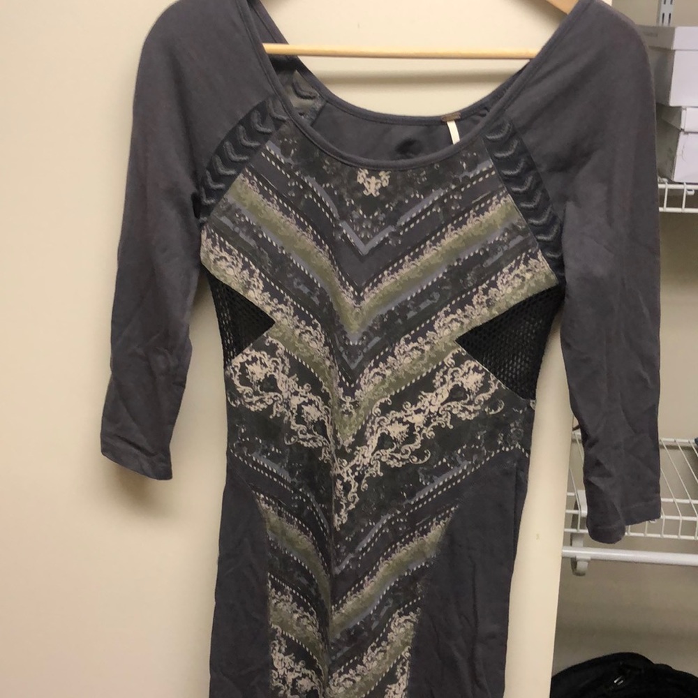 T-shirt dress with print